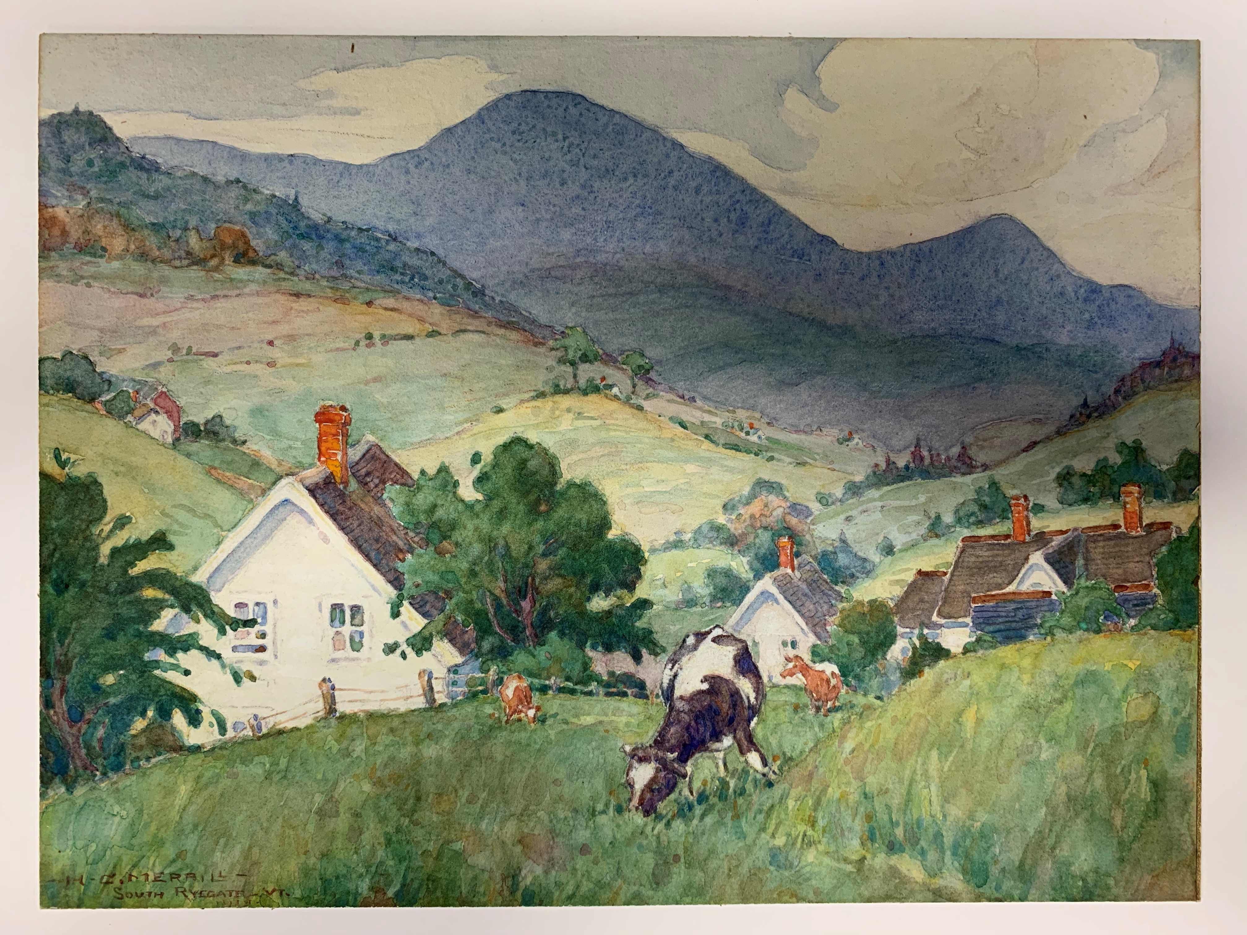 South Ryegate, Vermont Washington Color Gallery