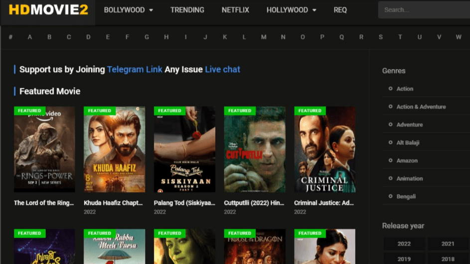 Hdmovie2 Alternatives 2023 Safe And Legal Sites To Watch Movies Online