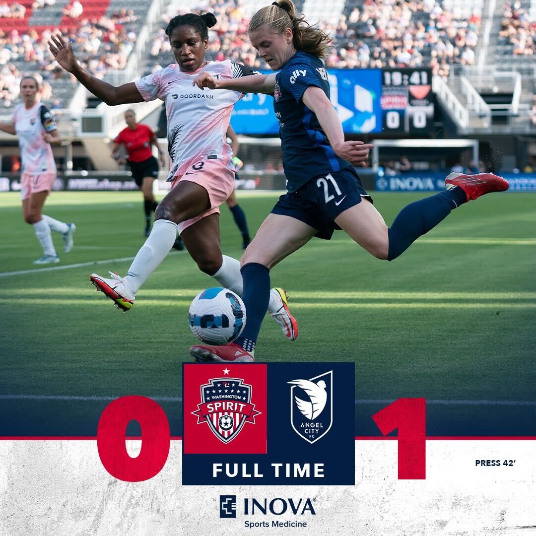 Spirit Drops First Match in DC Since 2018 » Washington Spirit