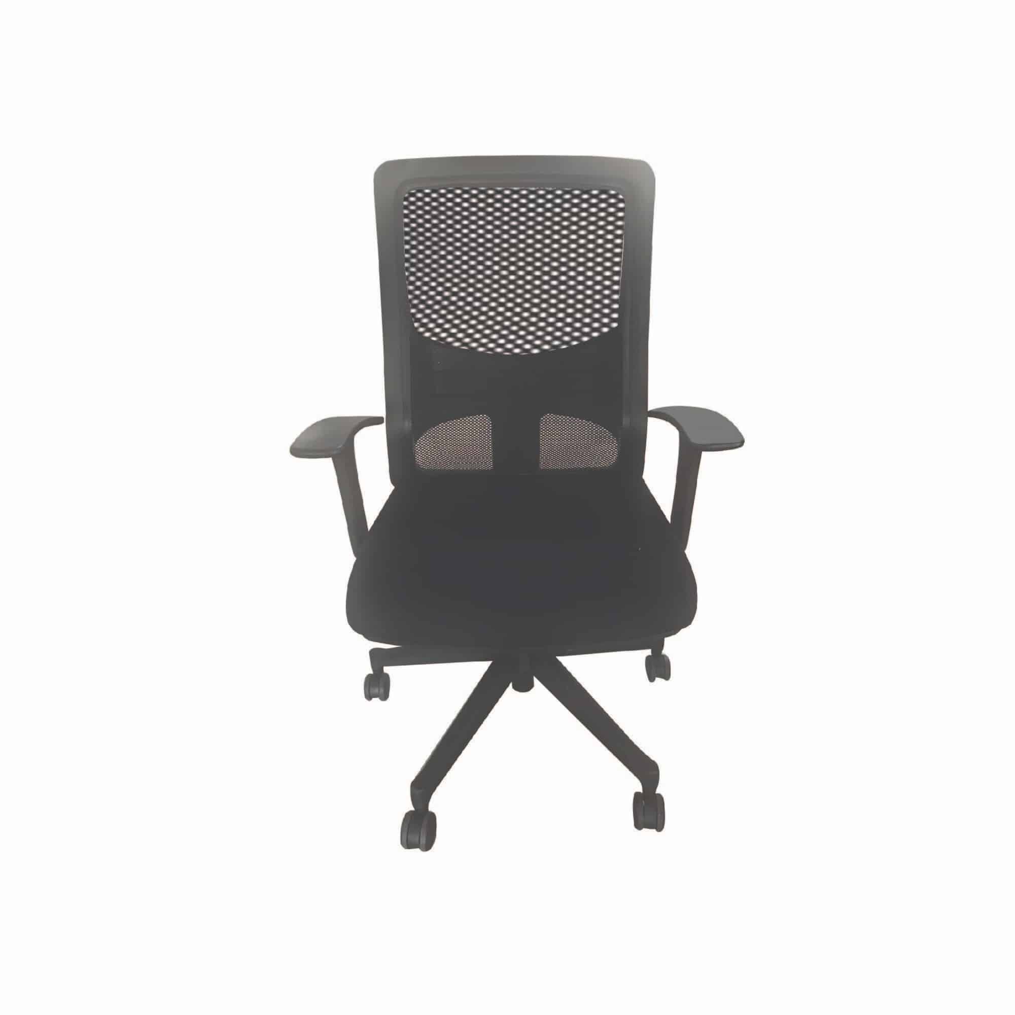 KC Chair Mid Back And Seat Black, 901220 G