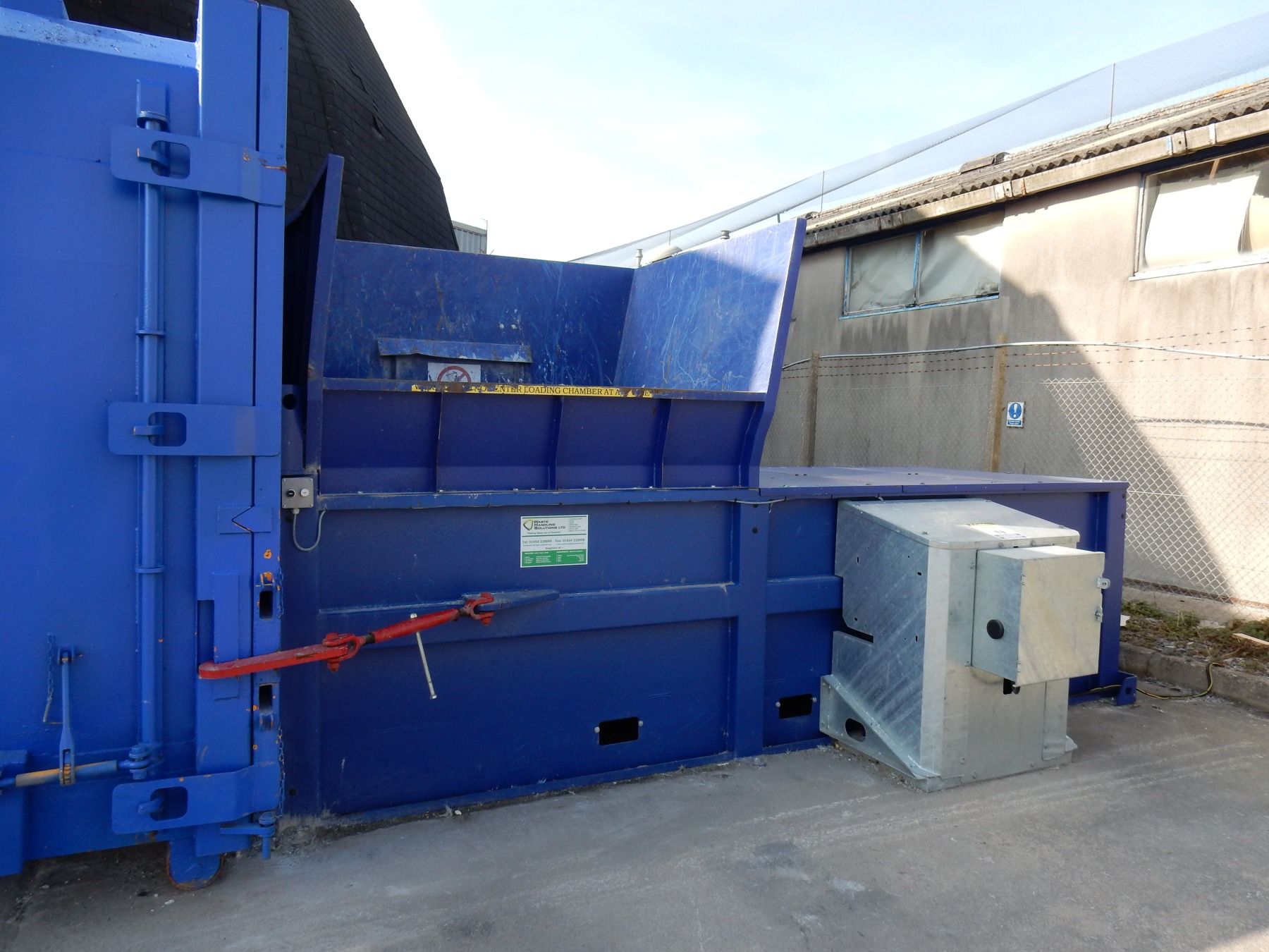 Static Compactor Manual Loading