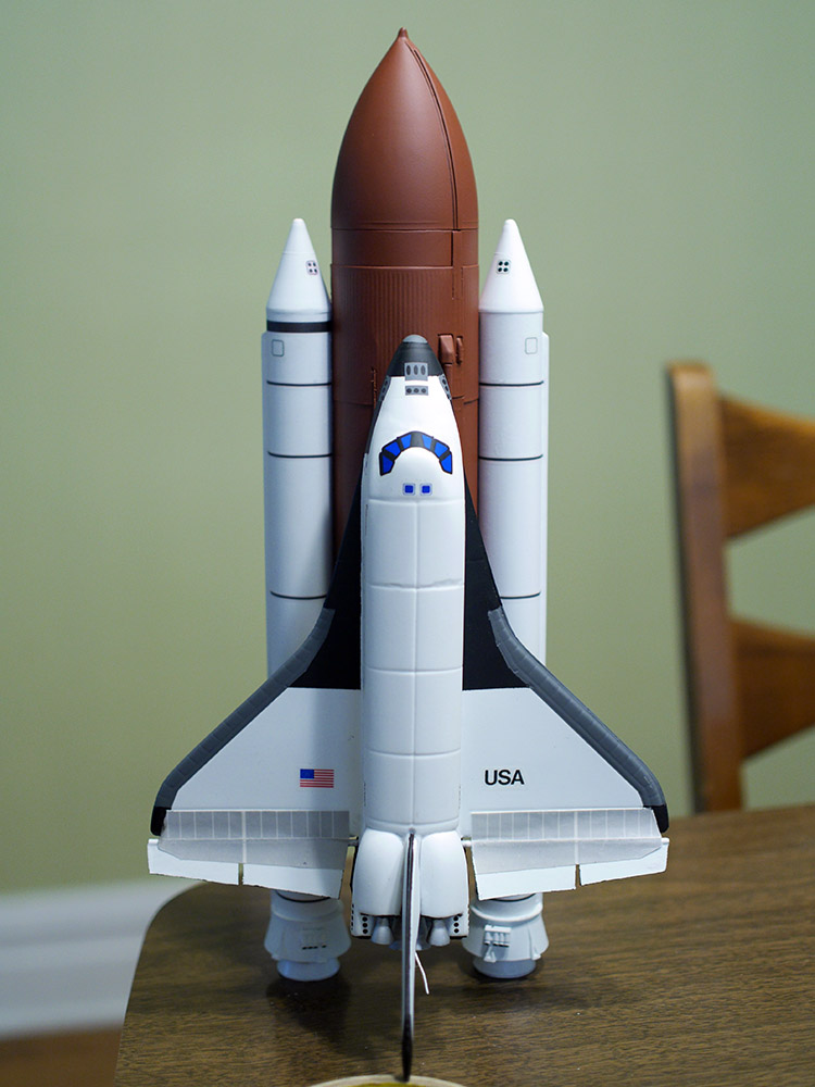 Estes Space Shuttle 1284 Kit Build Photos