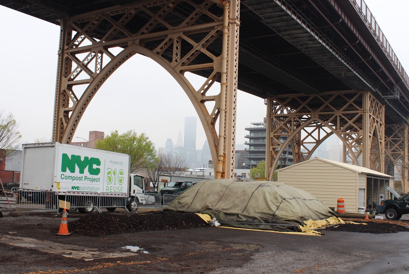 Recycling In Long Island City, NY, Food Scraps are