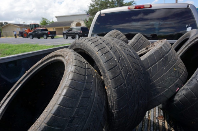 Hundreds of Tires to Get Recycled as Part of ‘Road to Recycling’ Event