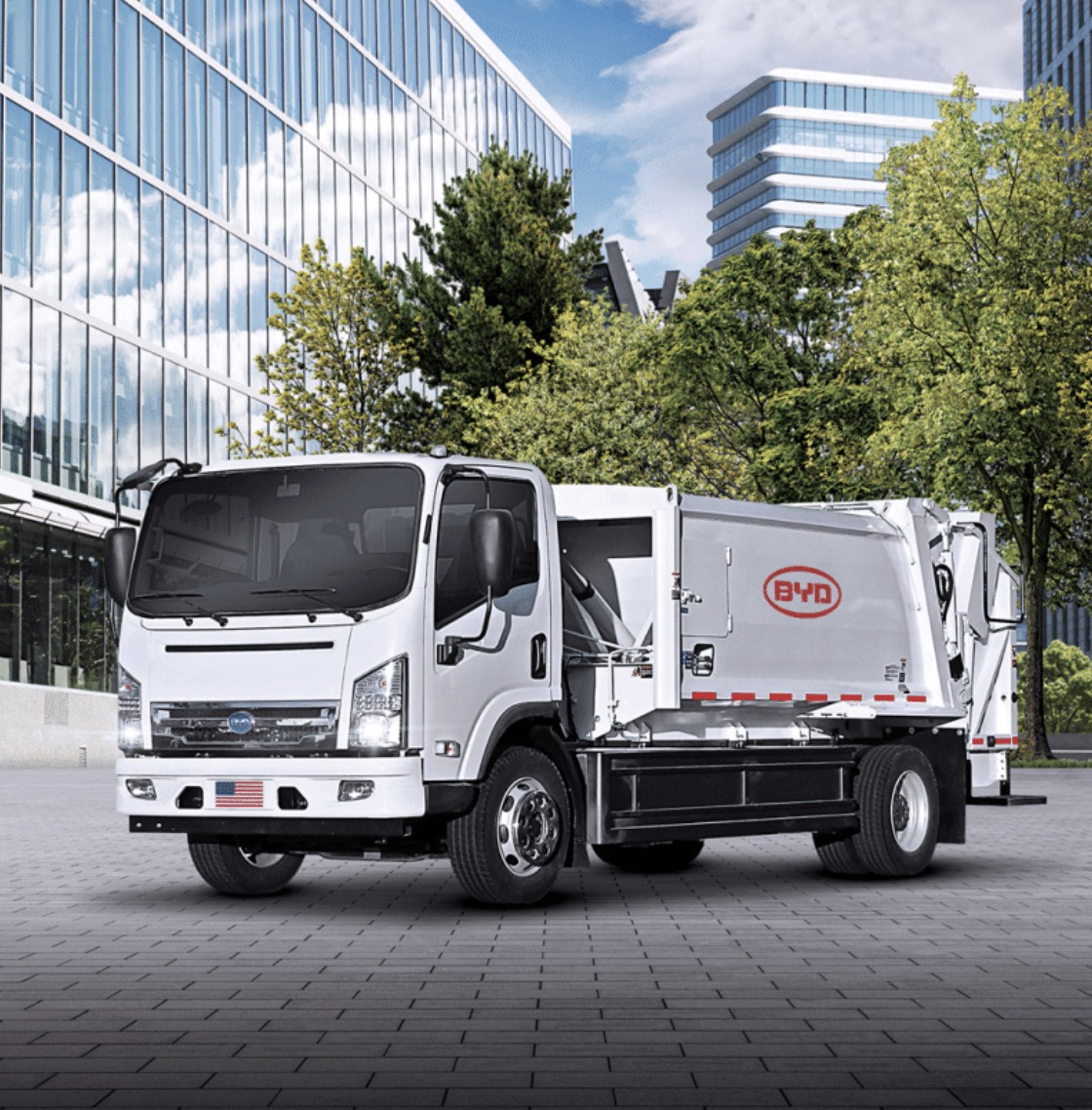 Hyattsville Begins Operation of First FullyElectric Trash Truck in