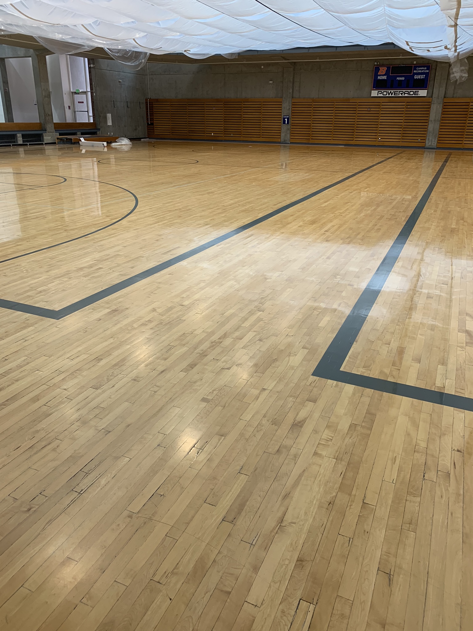 Reclaimed Gym Floor Furniture