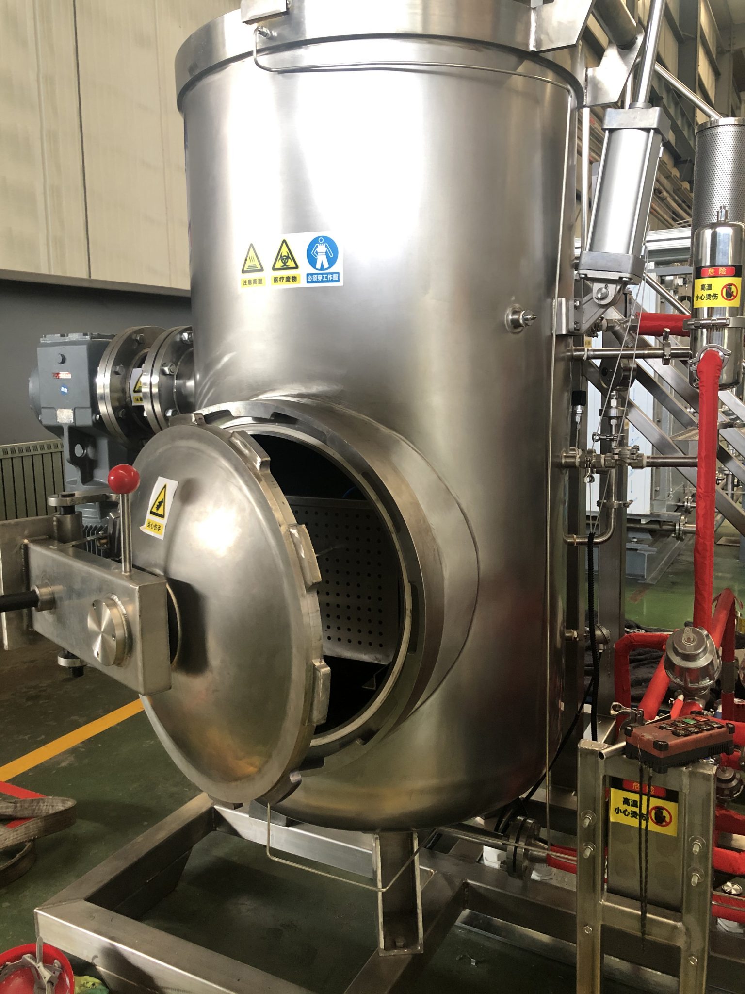 Integrated Autoclave with Shredder(50150L) Wasterile Medical Waste