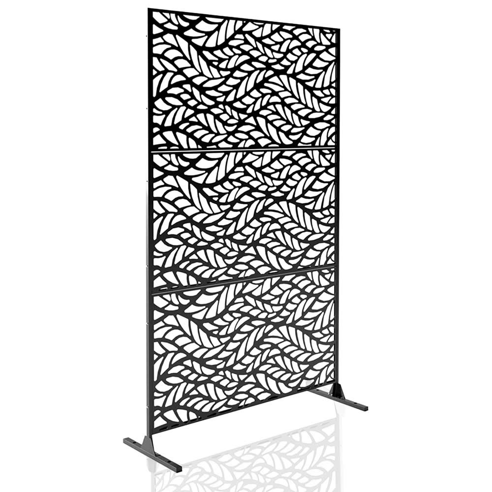 Metal Privacy Screen Divider Flowleaf Watbick