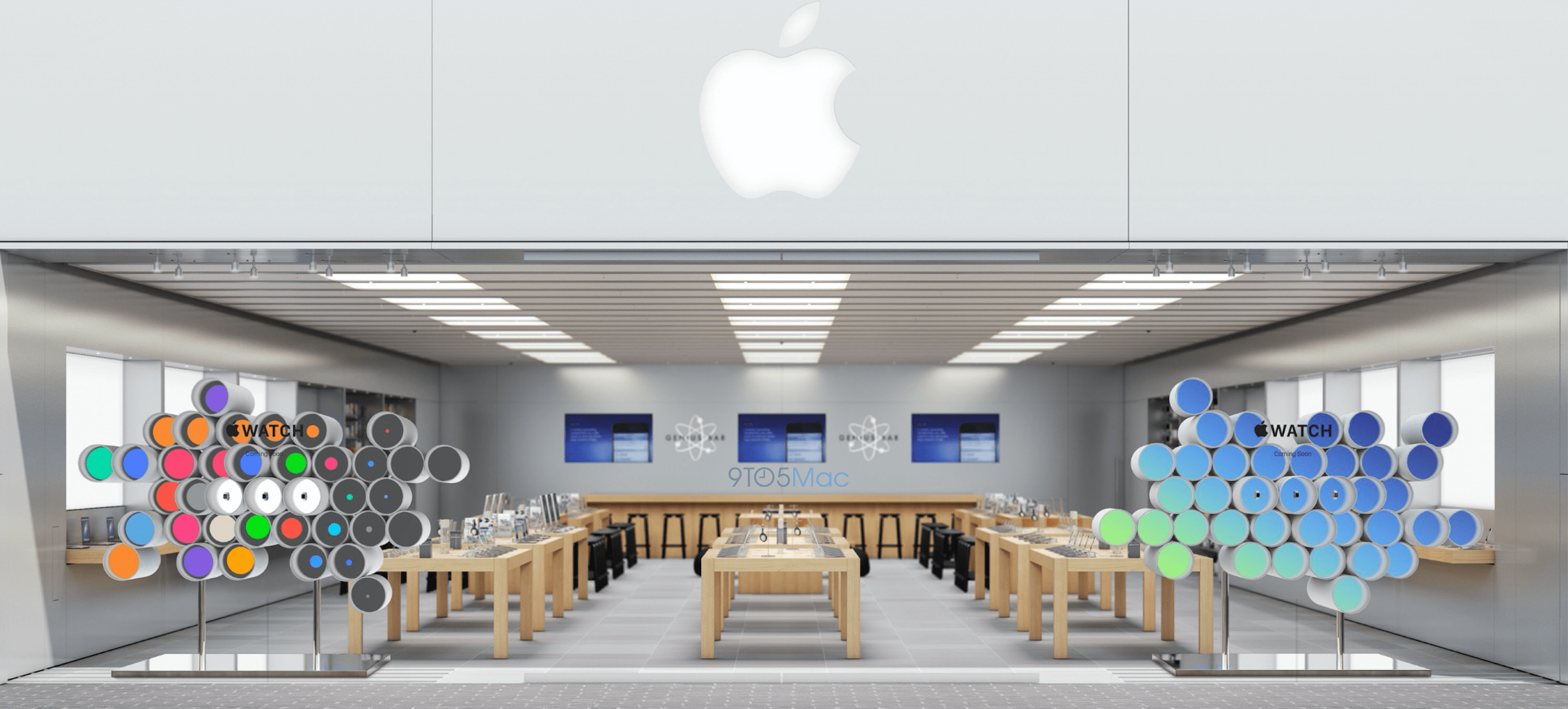 New Apple Store Front Display for Apple Watch Revealed Watchaware