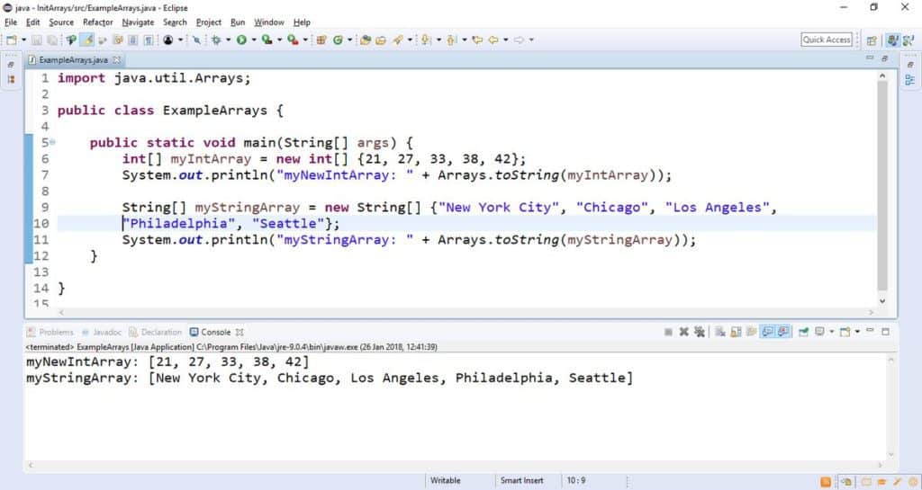 How to Initialize an Array in Java Watchdog Reviews