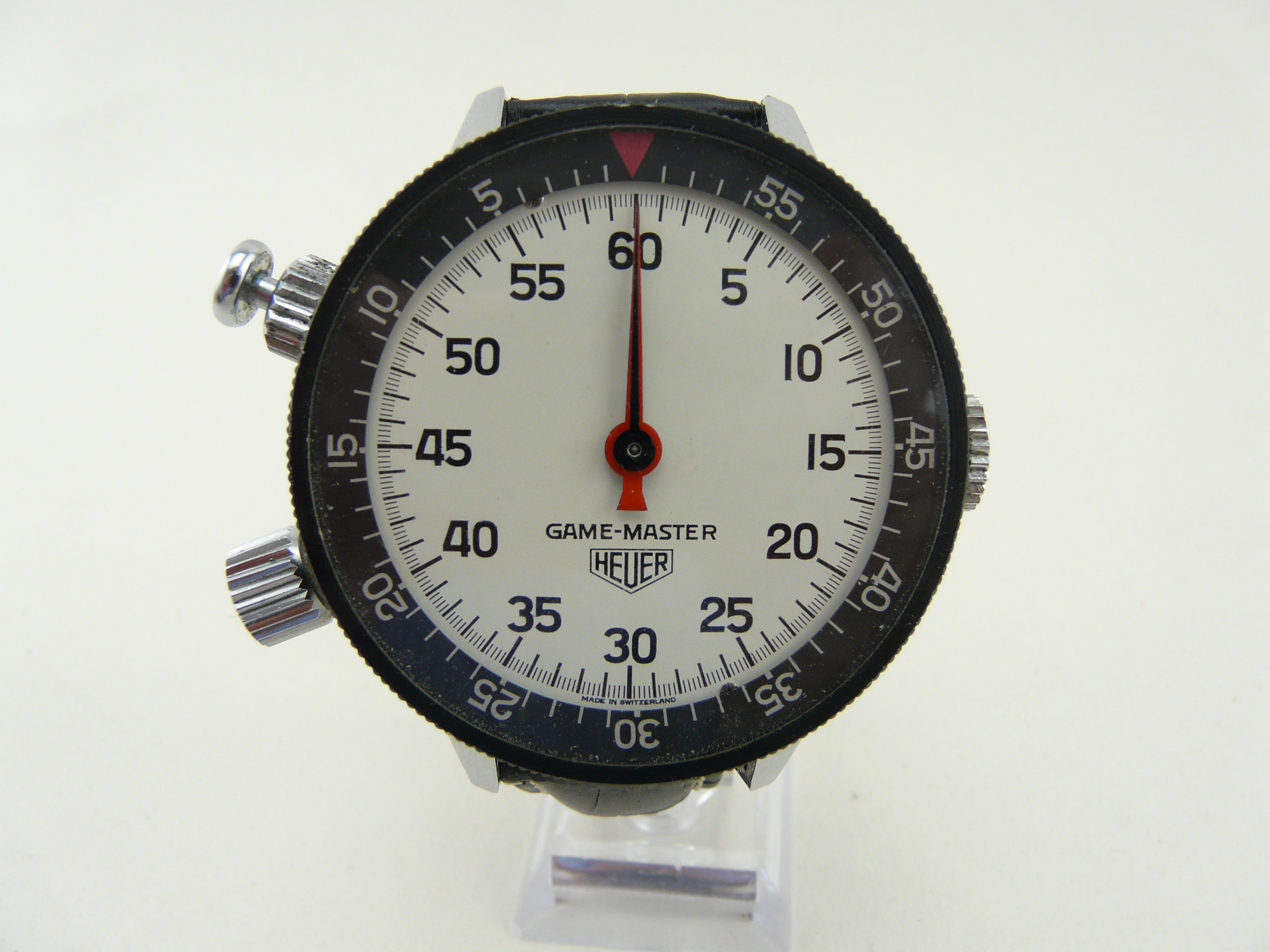 Vintage Heuer Gamester Stopwatch 53 mm Case 195964
