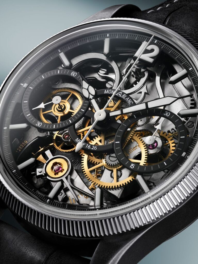 Montblanc Unveiled Secret Minerva ahora en acero envejecido