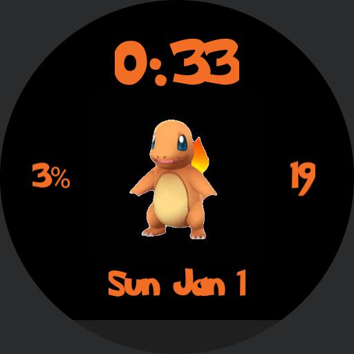 Pokemon Charmander WatchFaces for Smart Watches