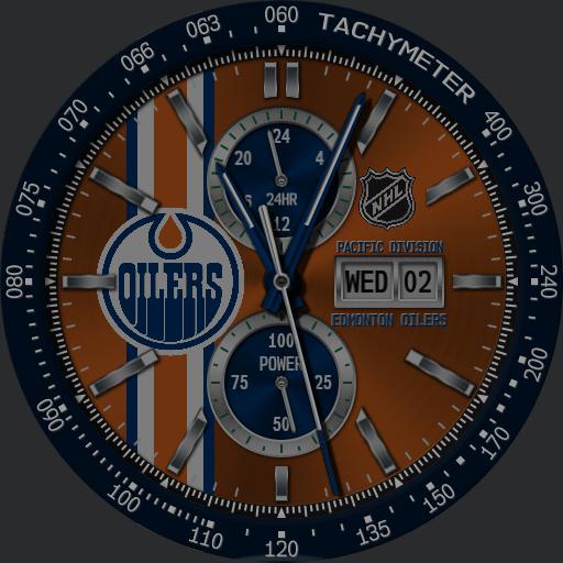 Sports Edmonton Oilers NHL Racer WatchFaces for Smart Watches