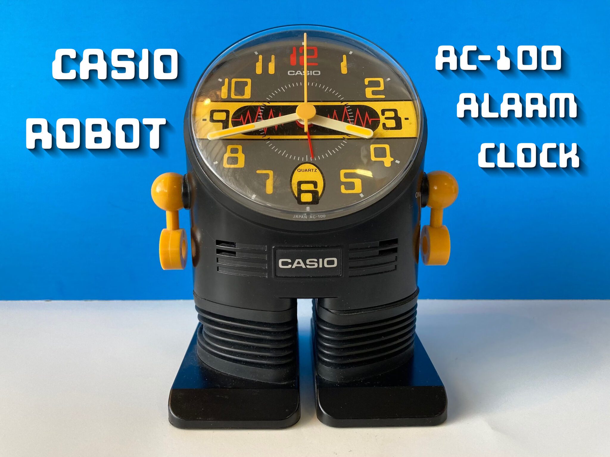 Casio Robot AC100 Clock C.1980’s / 4 in 1 WatchFaces for Smart Watches