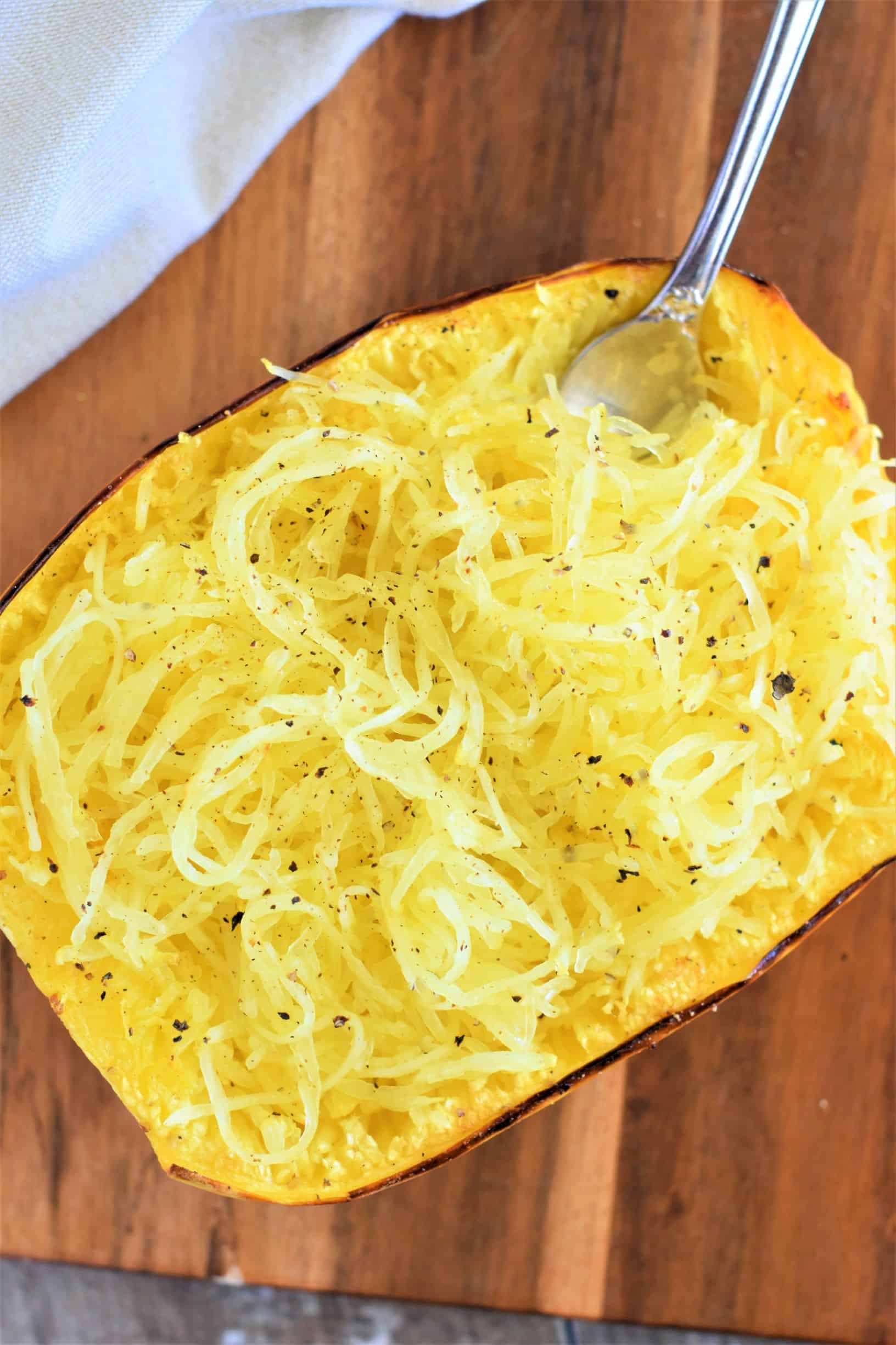 OvenRoasted Spaghetti Squash Watch Learn Eat