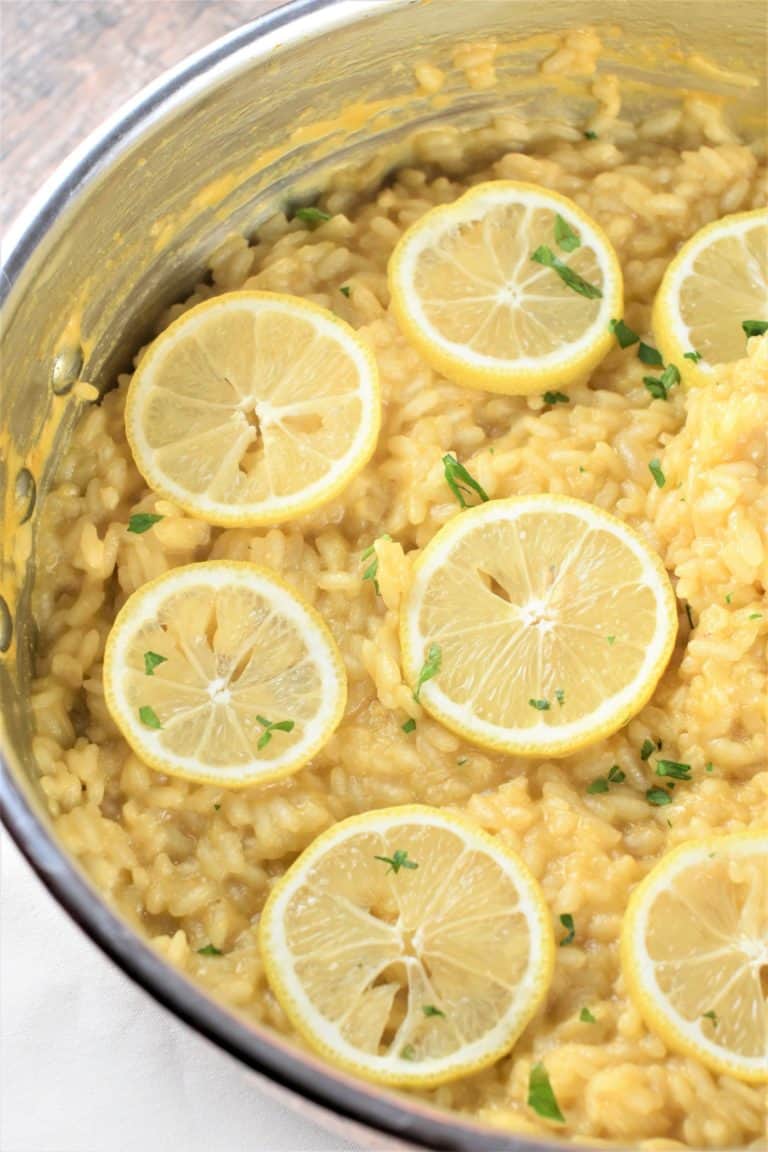 Creamy Lemon Vegan Risotto [GF] Watch Learn Eat