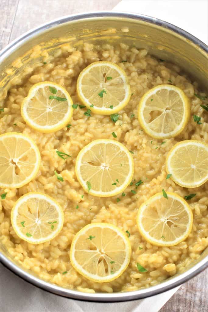 Creamy Lemon Vegan Risotto [GF] Watch Learn Eat