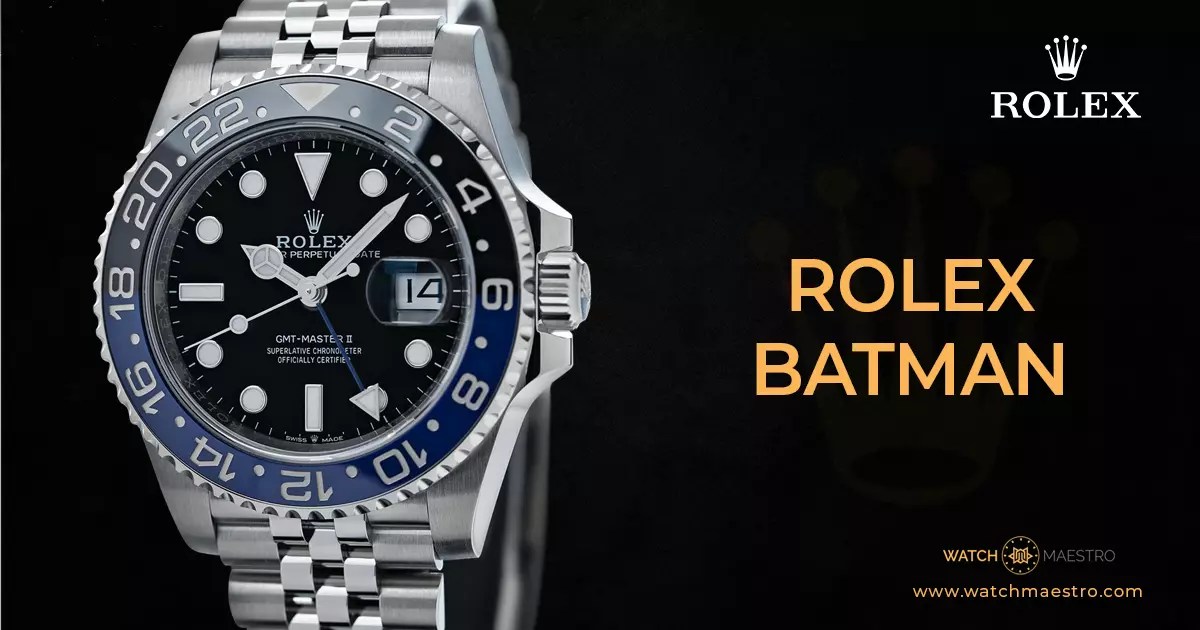 Buy Rolex Batman in UAE Get Batman Rolex at Best Price