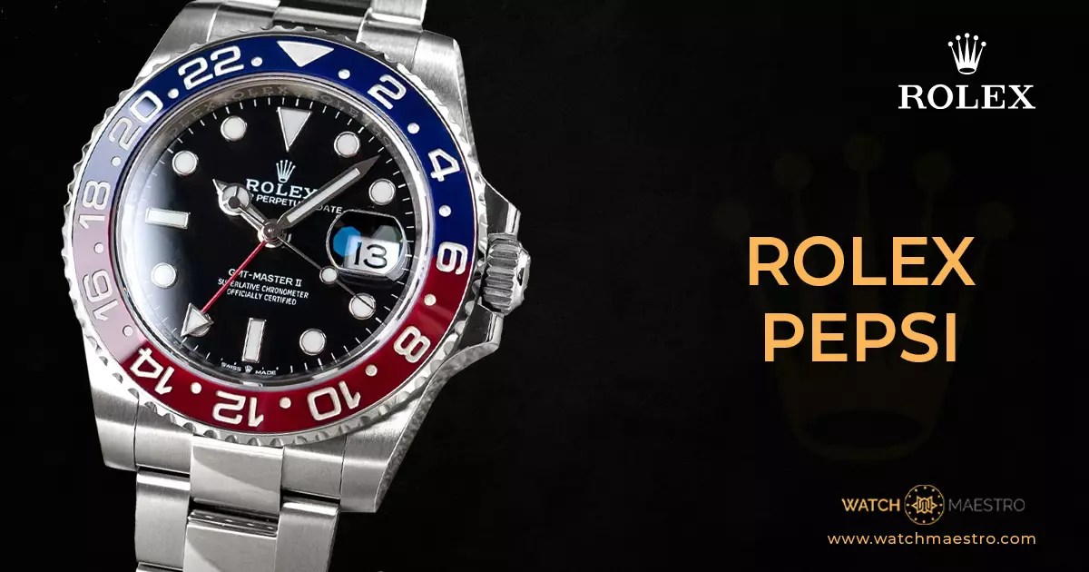 Rolex Pepsi GMT Master II Best Prices at WatchMaestro