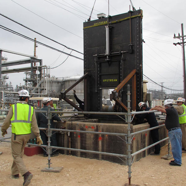 Grant Pass WT Slide Gate Installation Watch Technologies