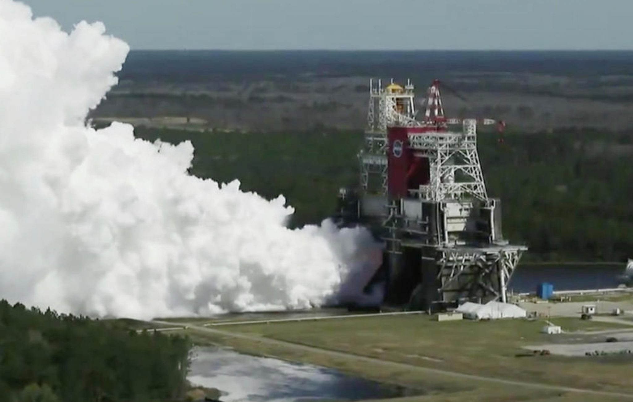 SLS hot fire test completes the “Green Run” campaign Watch U.S. Fly