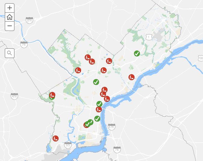 Main Breaks Philadelphia Water Department