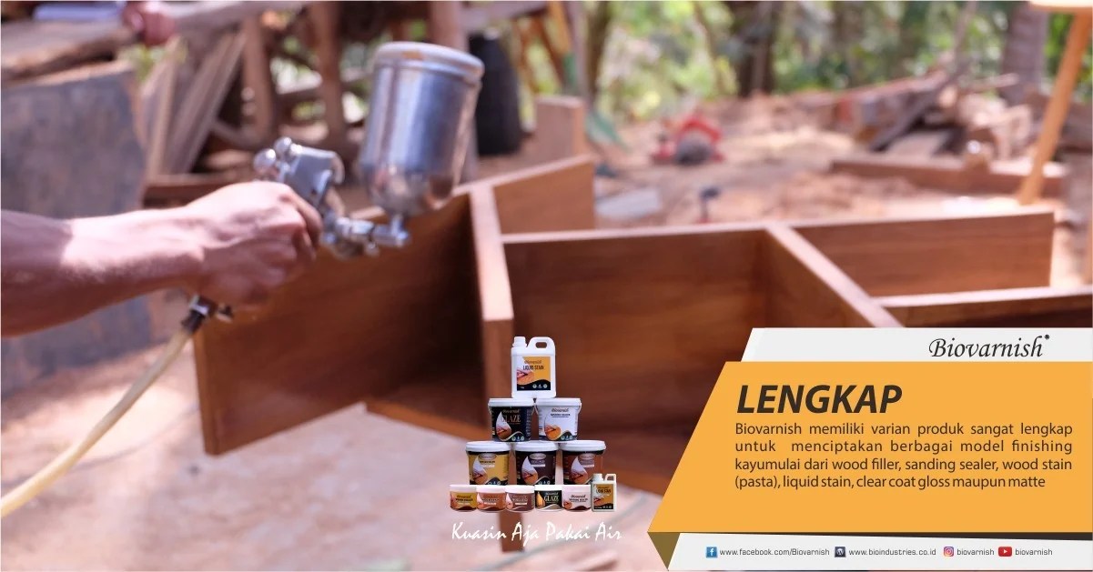 Mengenal Karakteristik Cat Kayu Transparan Water Based Mengenal Karakteristik Cat Kayu Transparan Water Based