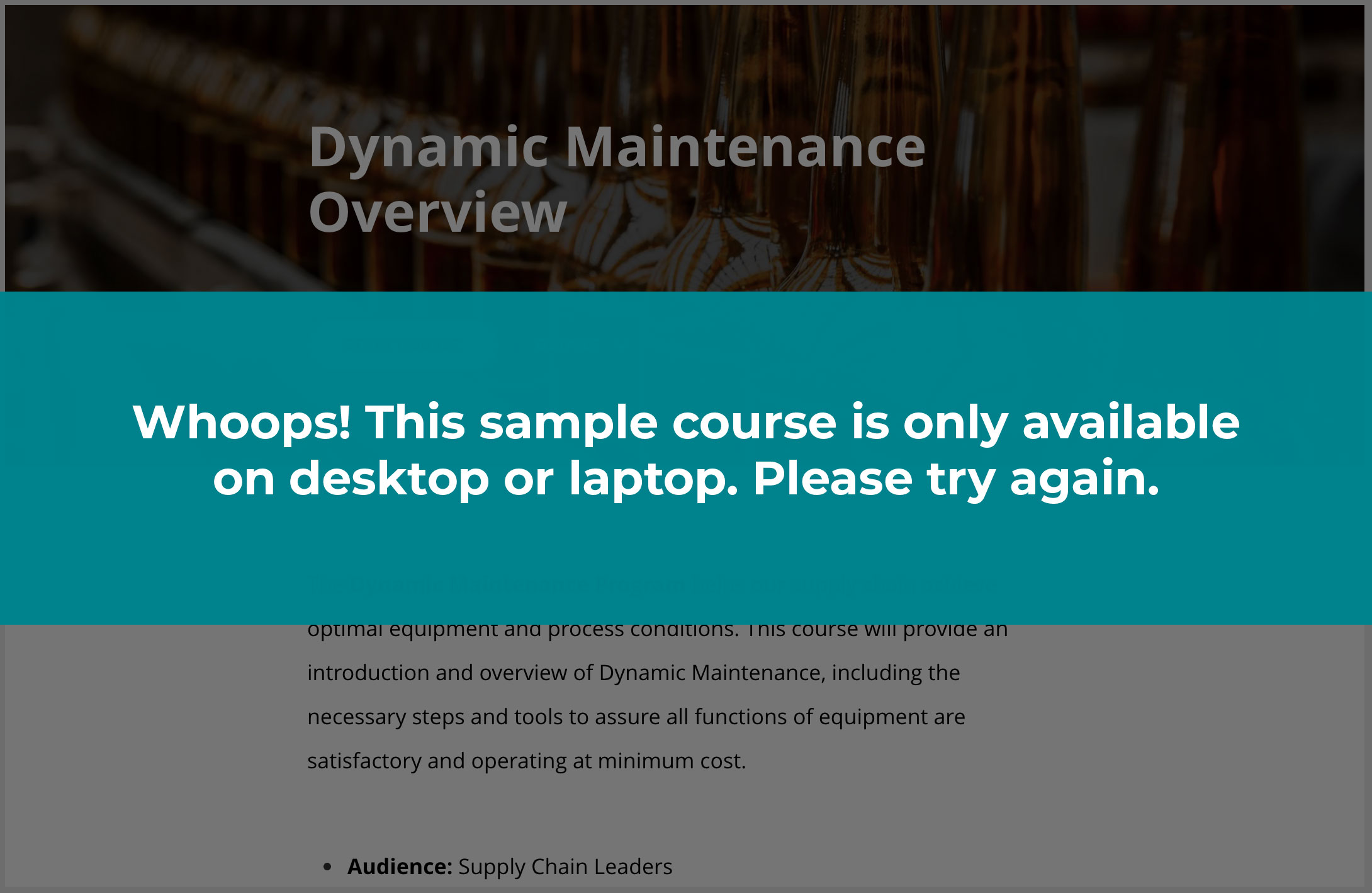 eLearning Course Example Water Bear Learning