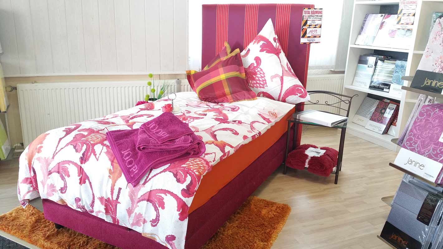 Boxspringbett als Einzelbett Rausch das Bettenhaus