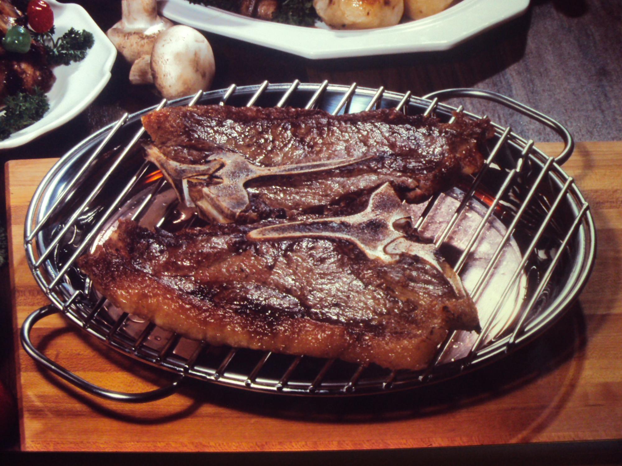 SmokeFree ScrubFree Broiling Grilling Roasting Pan. 18/8