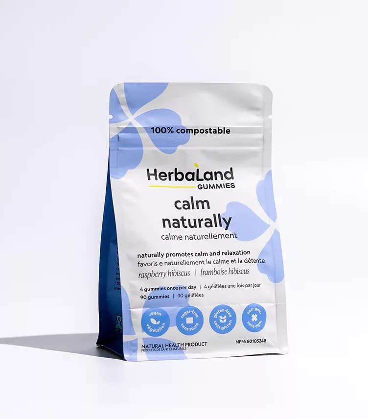 Herbaland Naturally Calm Gummies The Water Bug Health Food Store
