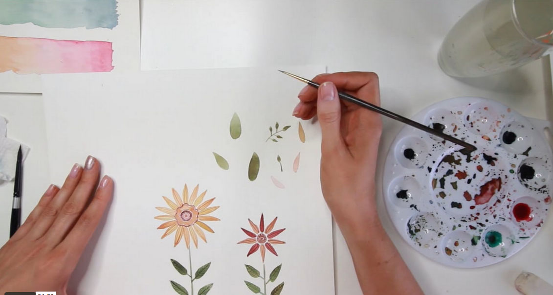 Learn How To Paint with Watercolours Watercolour