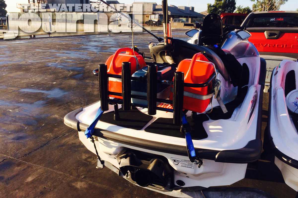 Real Review Kool PWC Stuff Jet Ski Fishing Rack The Watercraft