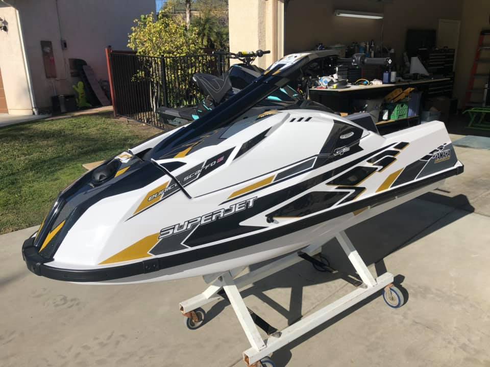 IPD Graphics Wraps new 2021 Yamaha SuperJet The Watercraft Journal