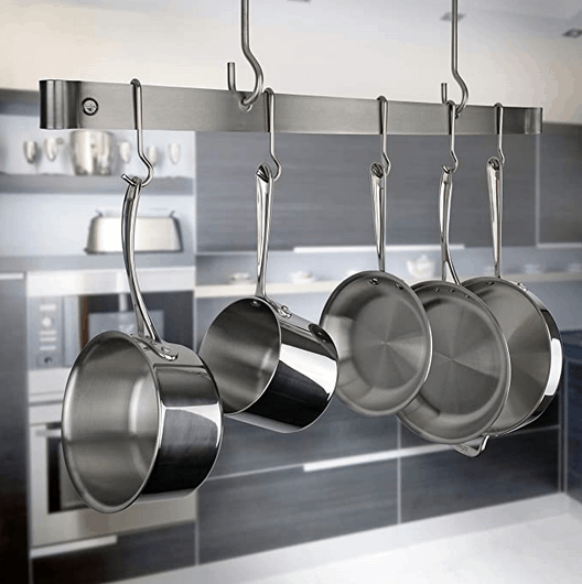 22 Best Kitchen Pot Rack Ideas