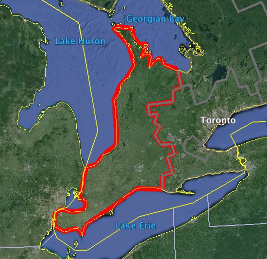 Waterfalls of Ontario Lake Huron Region Waterfall Inventory