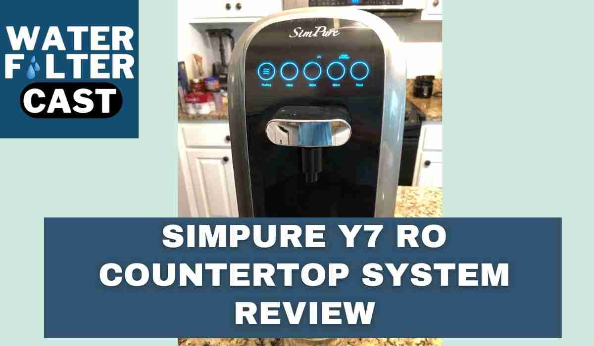 SimPure Y7 UV Countertop RO Water Filter Dispenser Review
