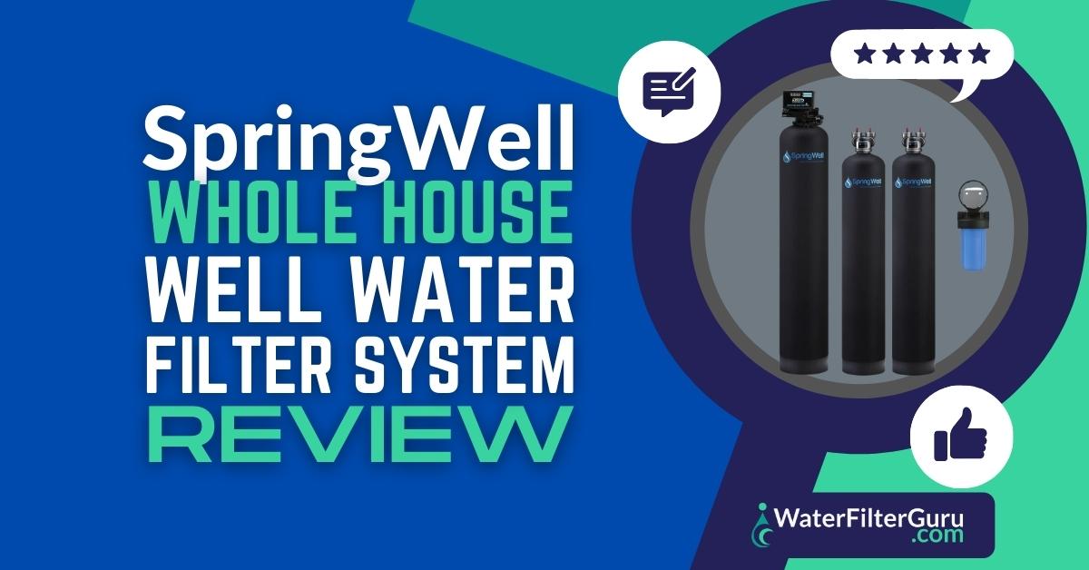 SpringWell WS Whole House Well Water Filter System Review