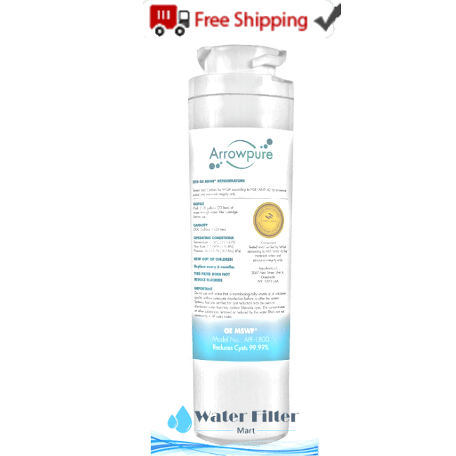 Genuine MSWF Refrigerator Water Filter by GE
