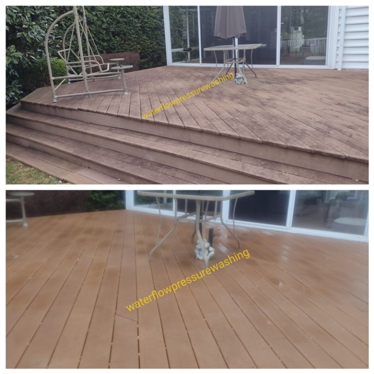 Deck Cleaning Owings Mills MD Waterflow Pressure Washing Services