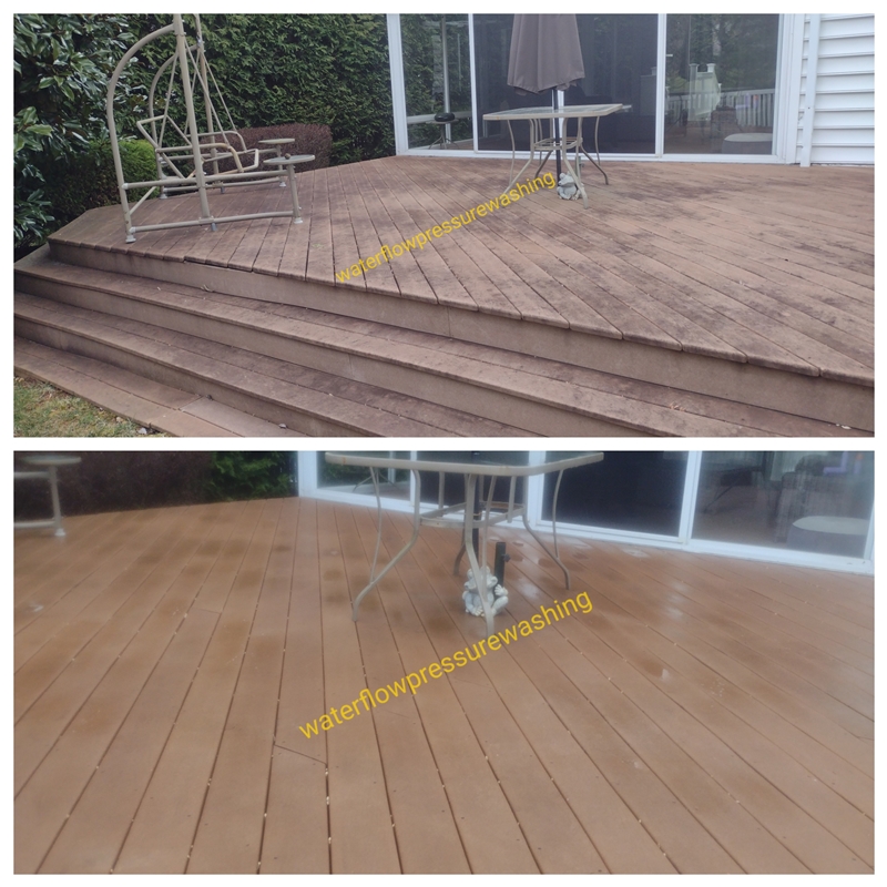 Deck Cleaning Owings Mills MD Waterflow Pressure Washing Services