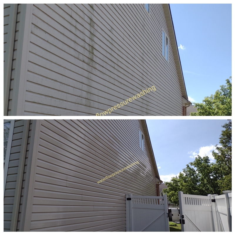 House Washing Waterflow Pressure Washing