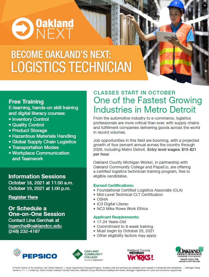 Training Waterford Michigan Works