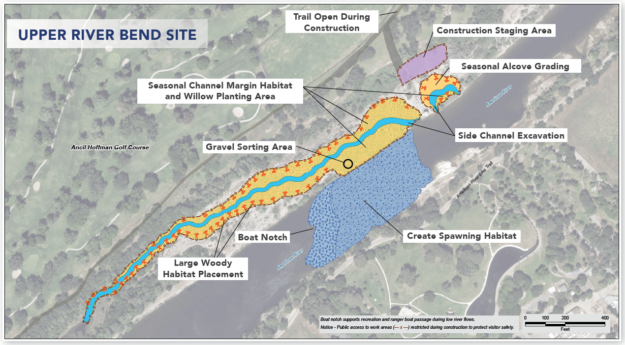 2023 Habitat Project Upper River Bend Phase 1 Sacramento Water Forum