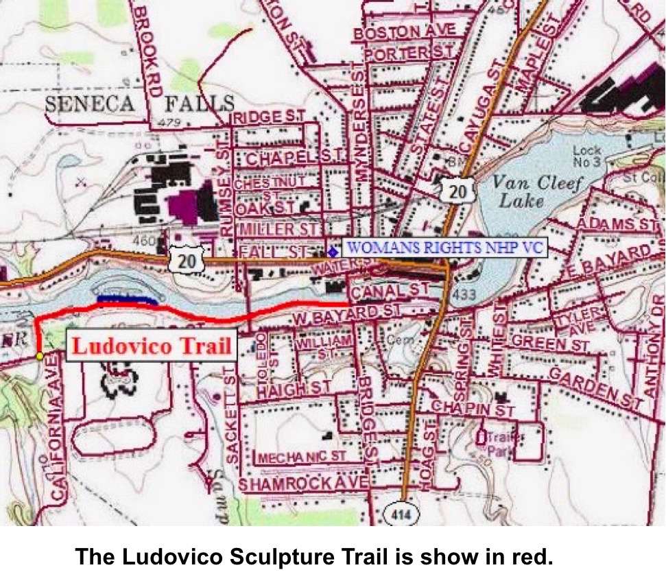 Sewer Line Belongs Under Seneca Falls Sculpture Trail, Judges Are Told