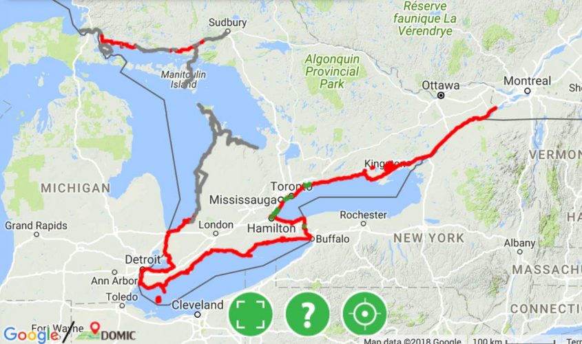 Maps Great Lakes Waterfront Trail