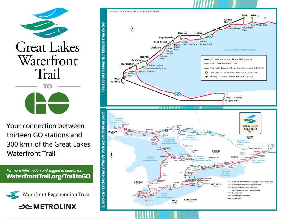 Cycle + Transit Great Lakes Waterfront Trail