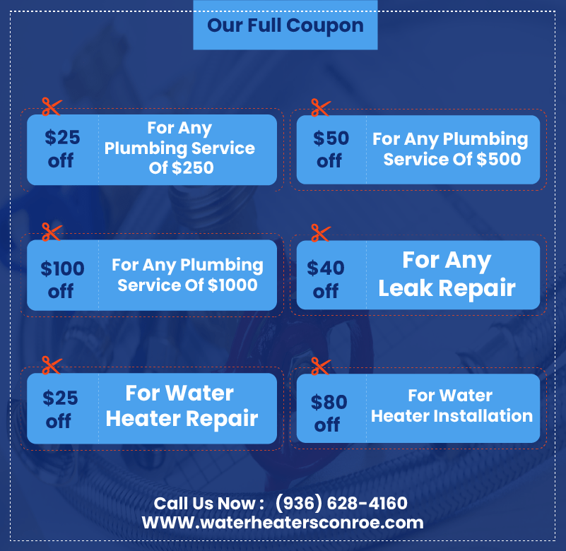 Water Heater Conroe TX ( Install + Replace ) Affordable Price