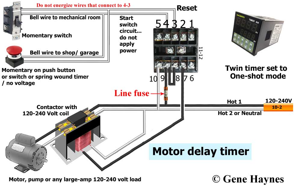 Timer with remote control